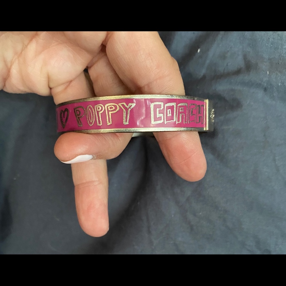 Coach Poppy Bangle Bracelet - Picture 3 of 5